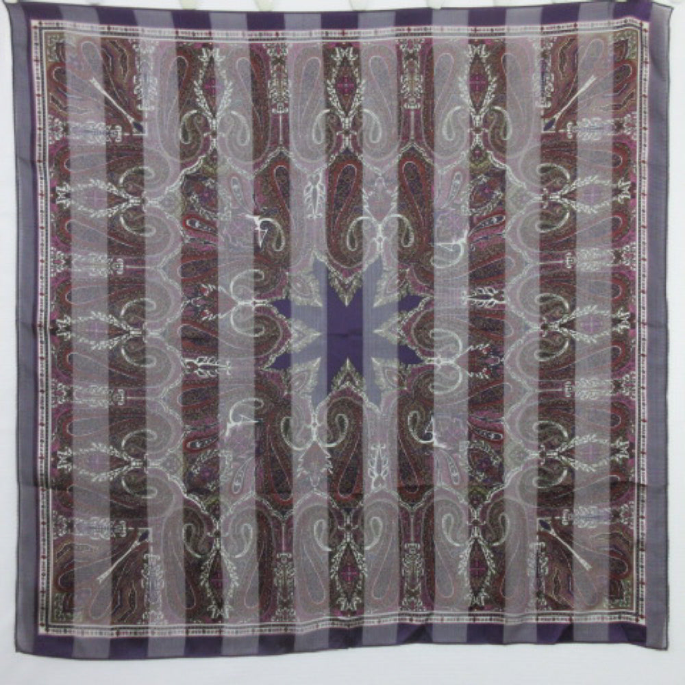 JESSICA Paisley Silk Scarf - Square - 4047