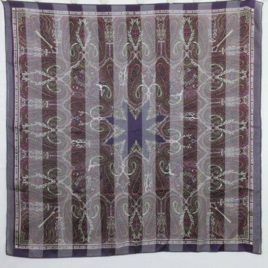 JESSICA Paisley Silk Scarf - Square - 4047
