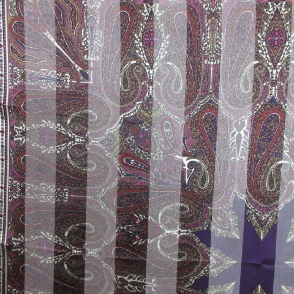 JESSICA Paisley Silk Scarf - Square - 4047