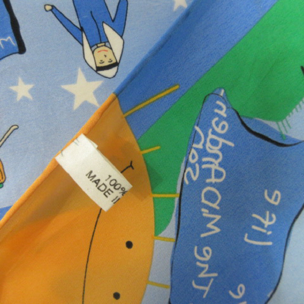 Cancer Center Children's Art Silk Scarf - Square - 4061