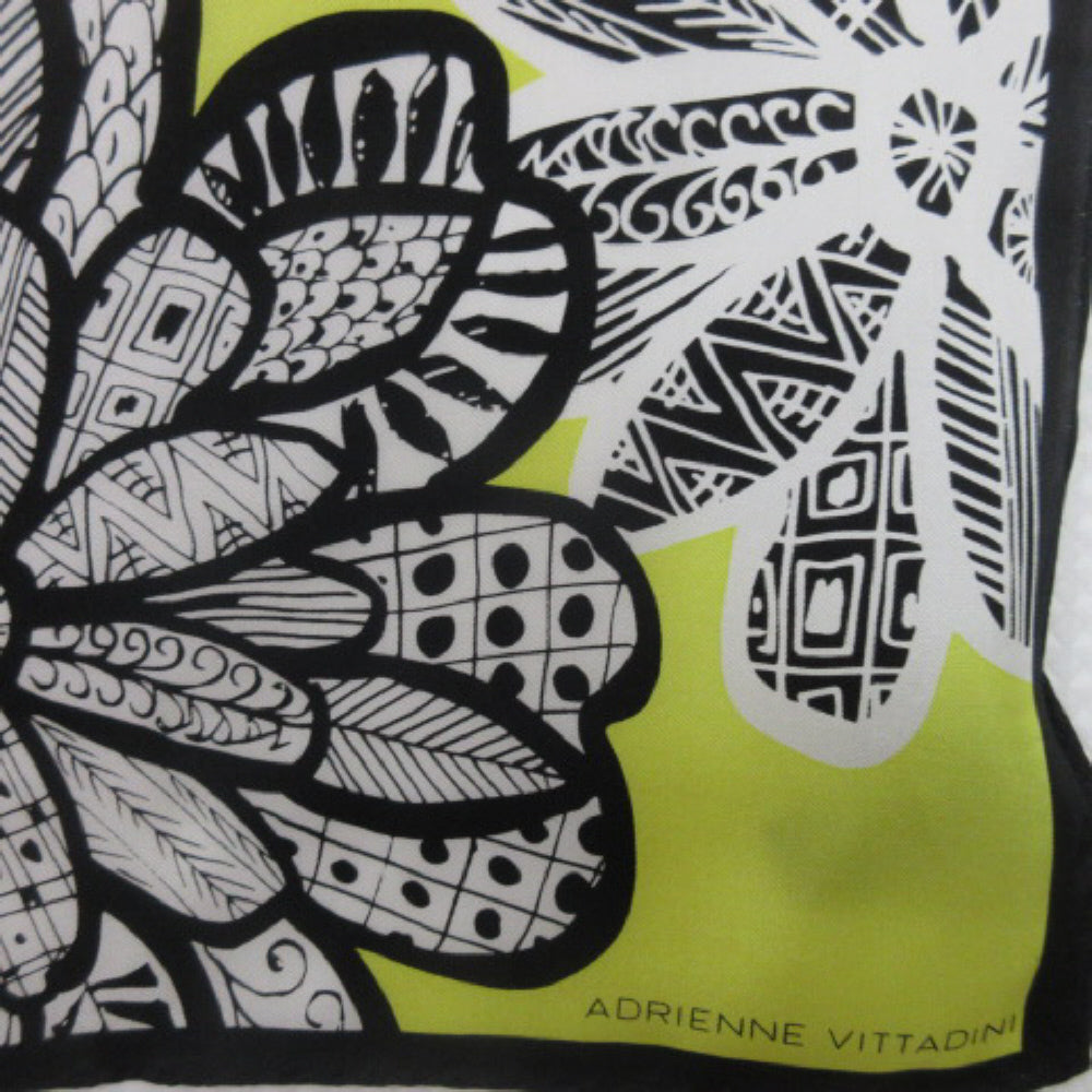 Adrienne Vittadini Silk Scarf - Long - 4084