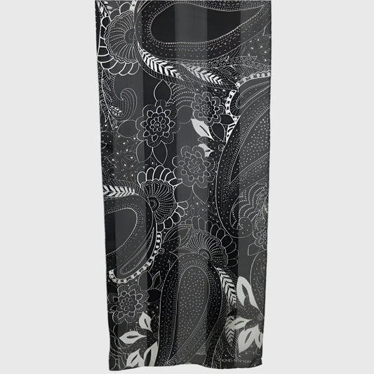 Jones New York Designer Silk Scarf - Long - 4097