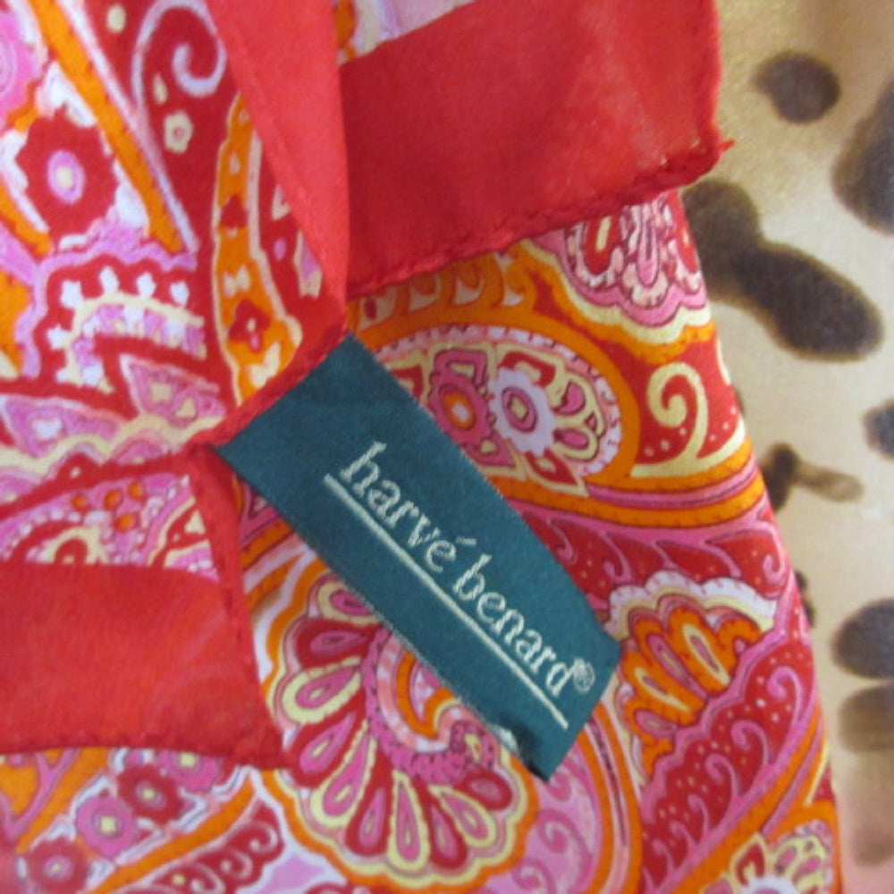 Harve Benard Designer Silk Scarf - Long - 4105