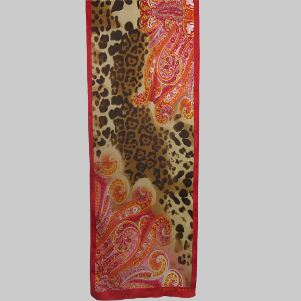 Harve Benard Designer Silk Scarf - Long - 4105