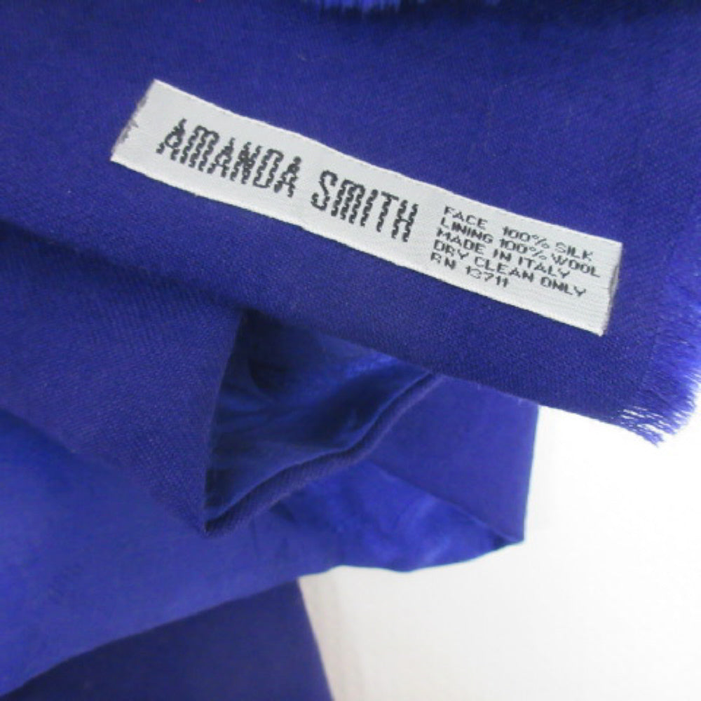 AMANDA SMITH Men's Silk Wool Scarf - Long - 4120
