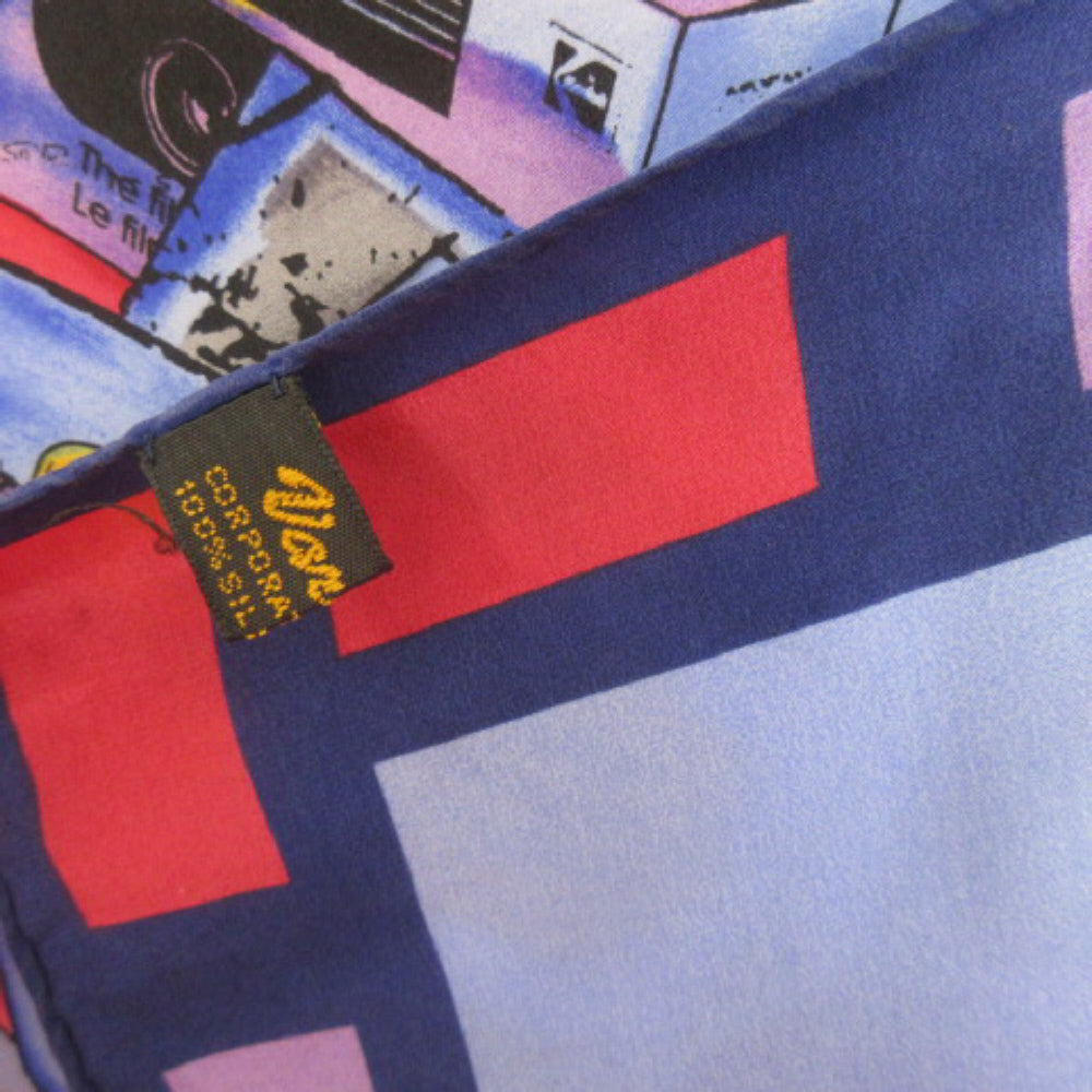 KODAK FILM Novelty Silk Scarf - Square - 4125
