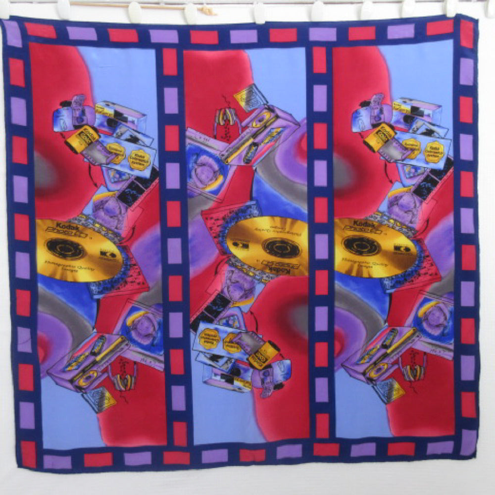 KODAK FILM Novelty Silk Scarf - Square - 4125