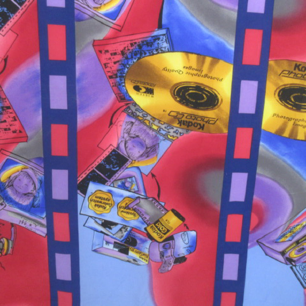 KODAK FILM Novelty Silk Scarf - Square - 4125