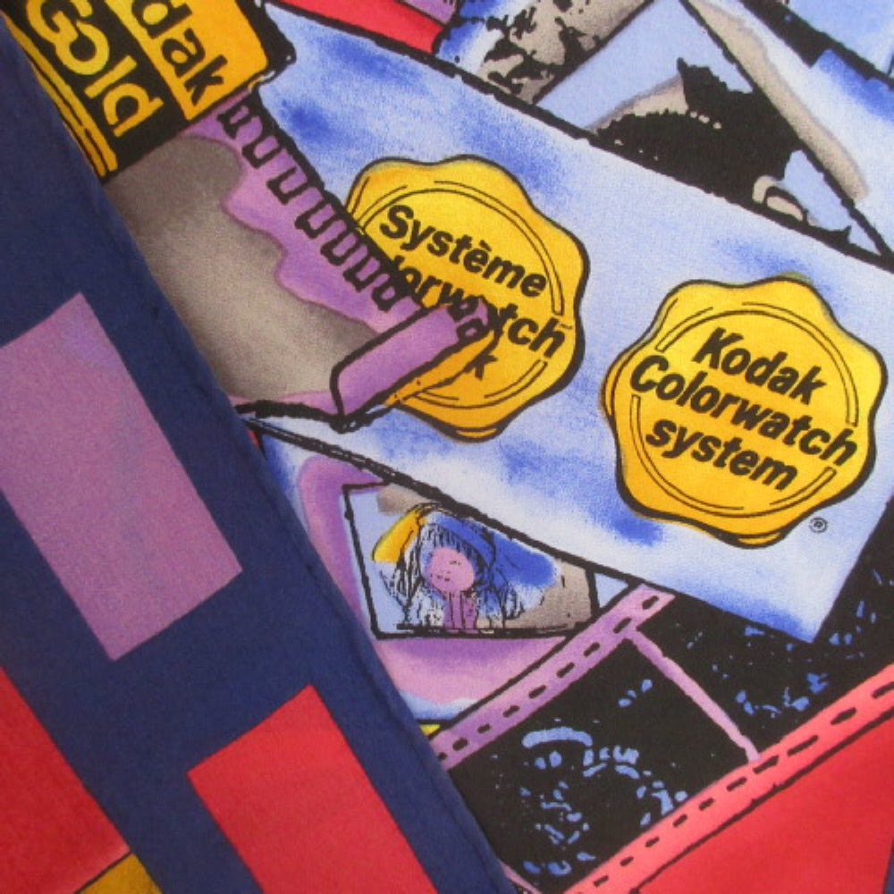 KODAK FILM Novelty Silk Scarf - Square - 4125