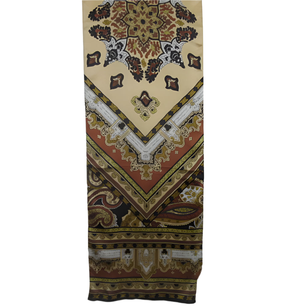 NWT - ECHO Retro Silk Scarf - Long - 4165