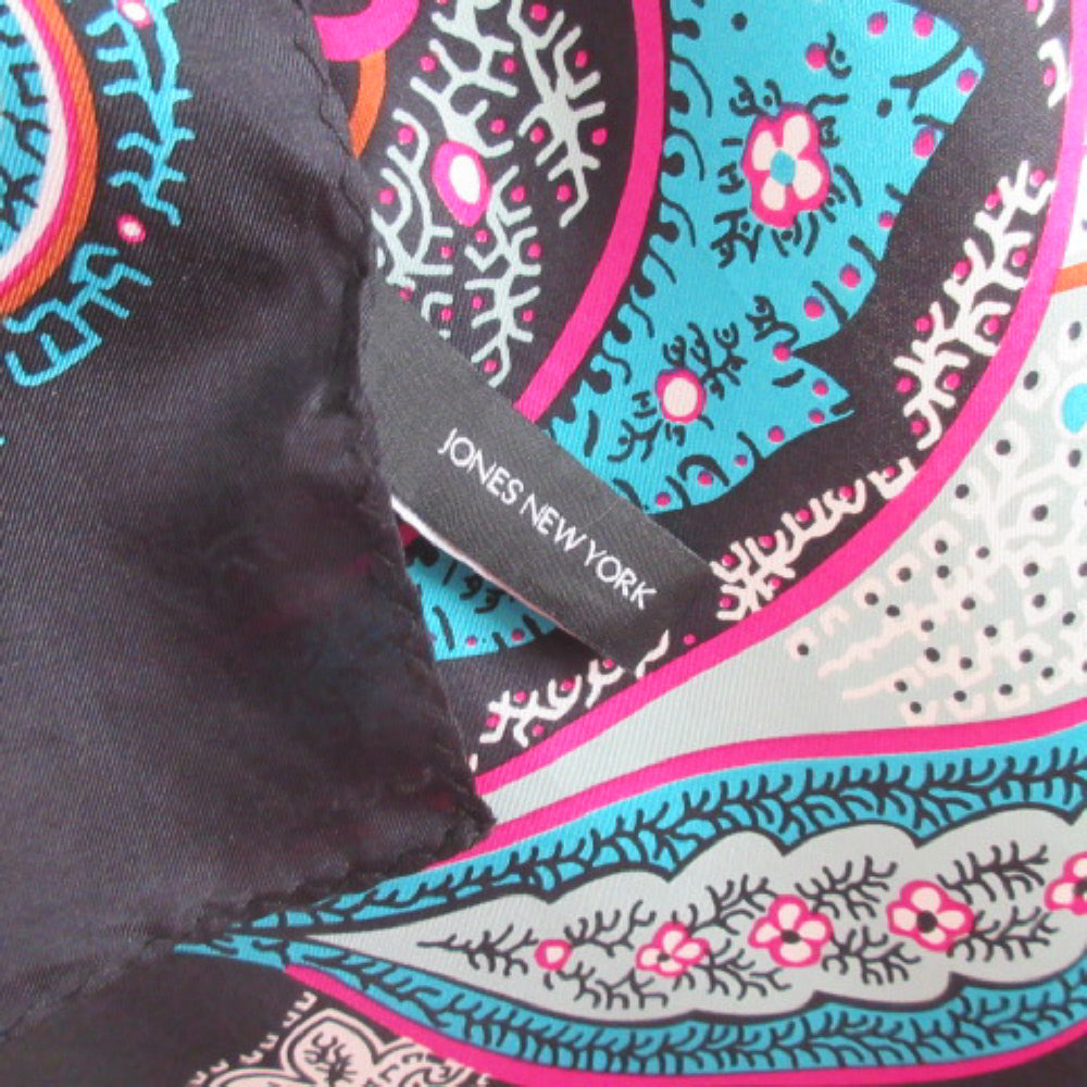 Jones New York Designer Silk Scarf Long - 4169