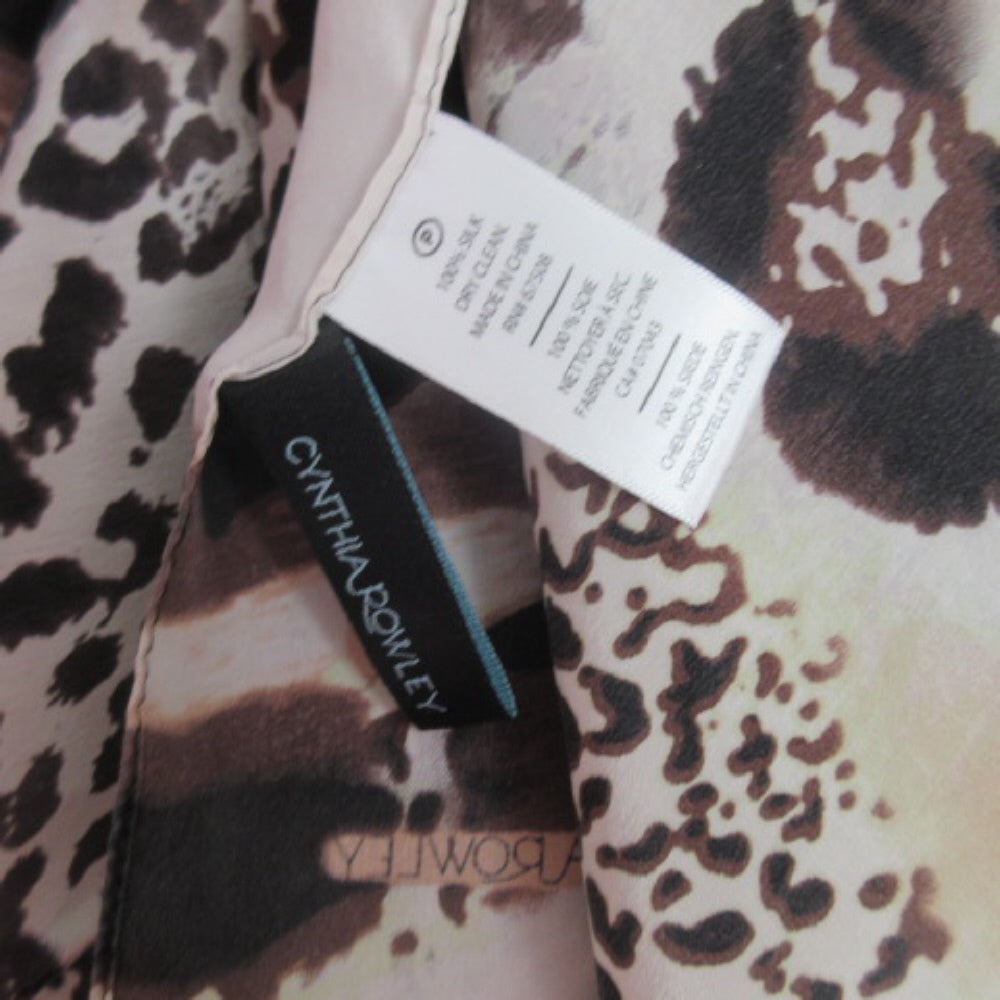 Cynthia Rowley Designer Silk Scarf - Long - 4177
