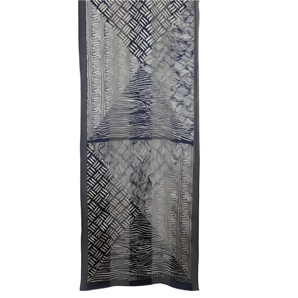 Adrienne Vittadini Silk Scarf - Long - 4183