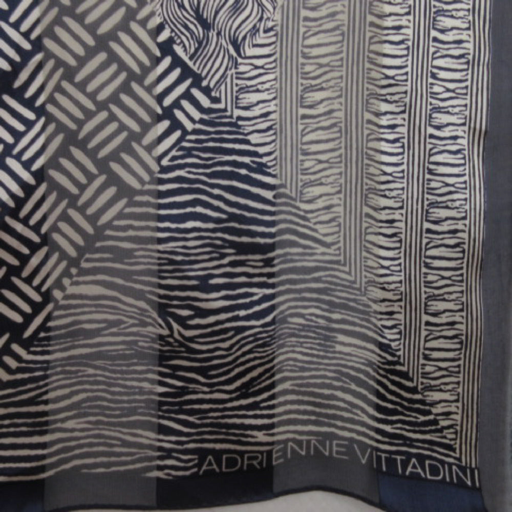 Adrienne Vittadini Silk Scarf - Long - 4183