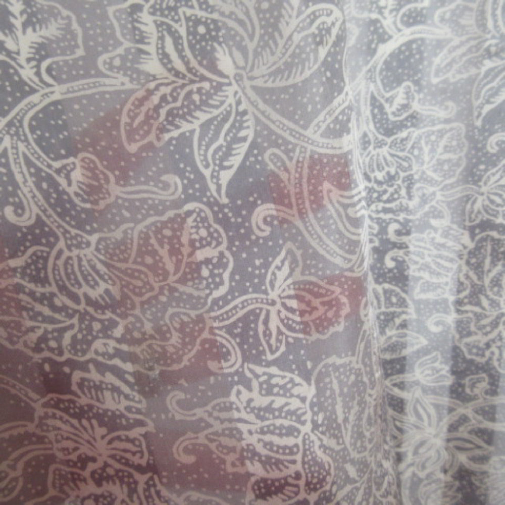Fern & Willow Silk Scarf - Long - 4186