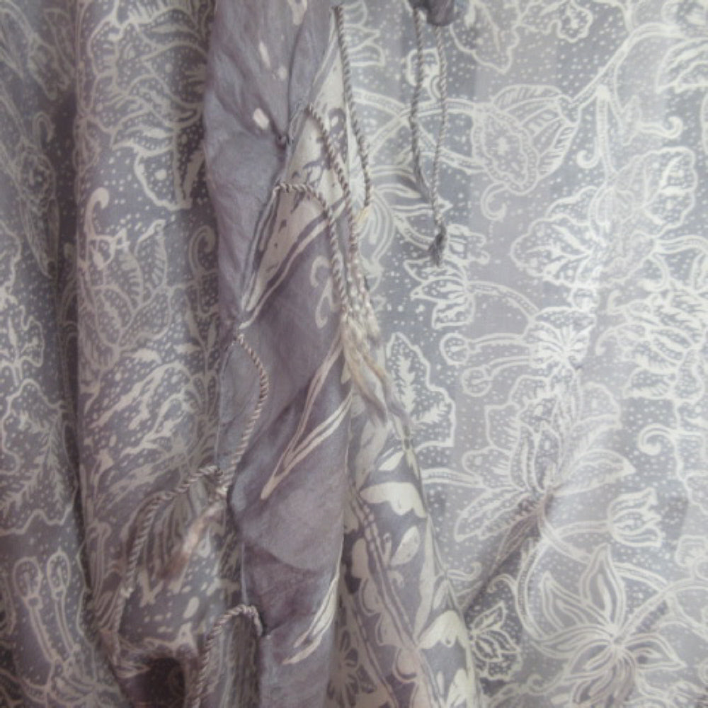 Fern & Willow Silk Scarf - Long - 4186