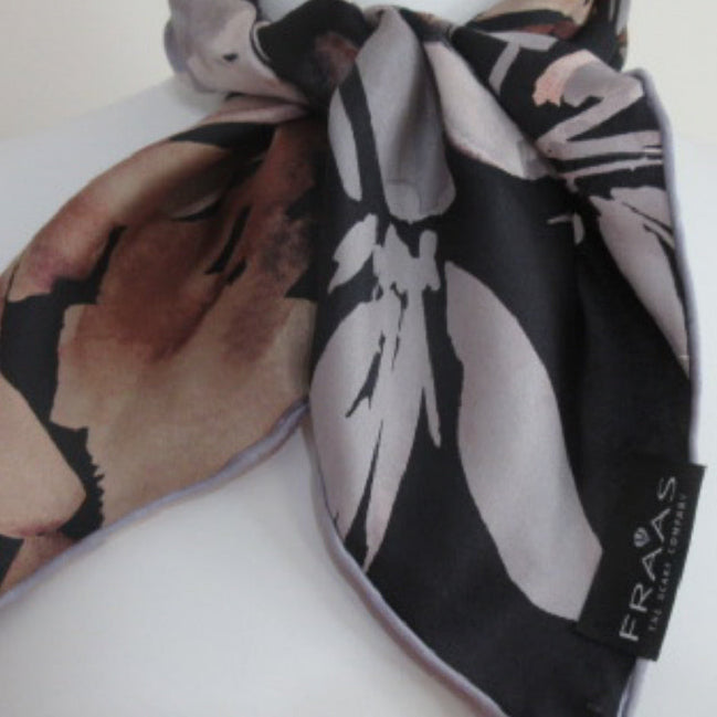 Fraas Designer Silk Scarf - 20" Square - 4189