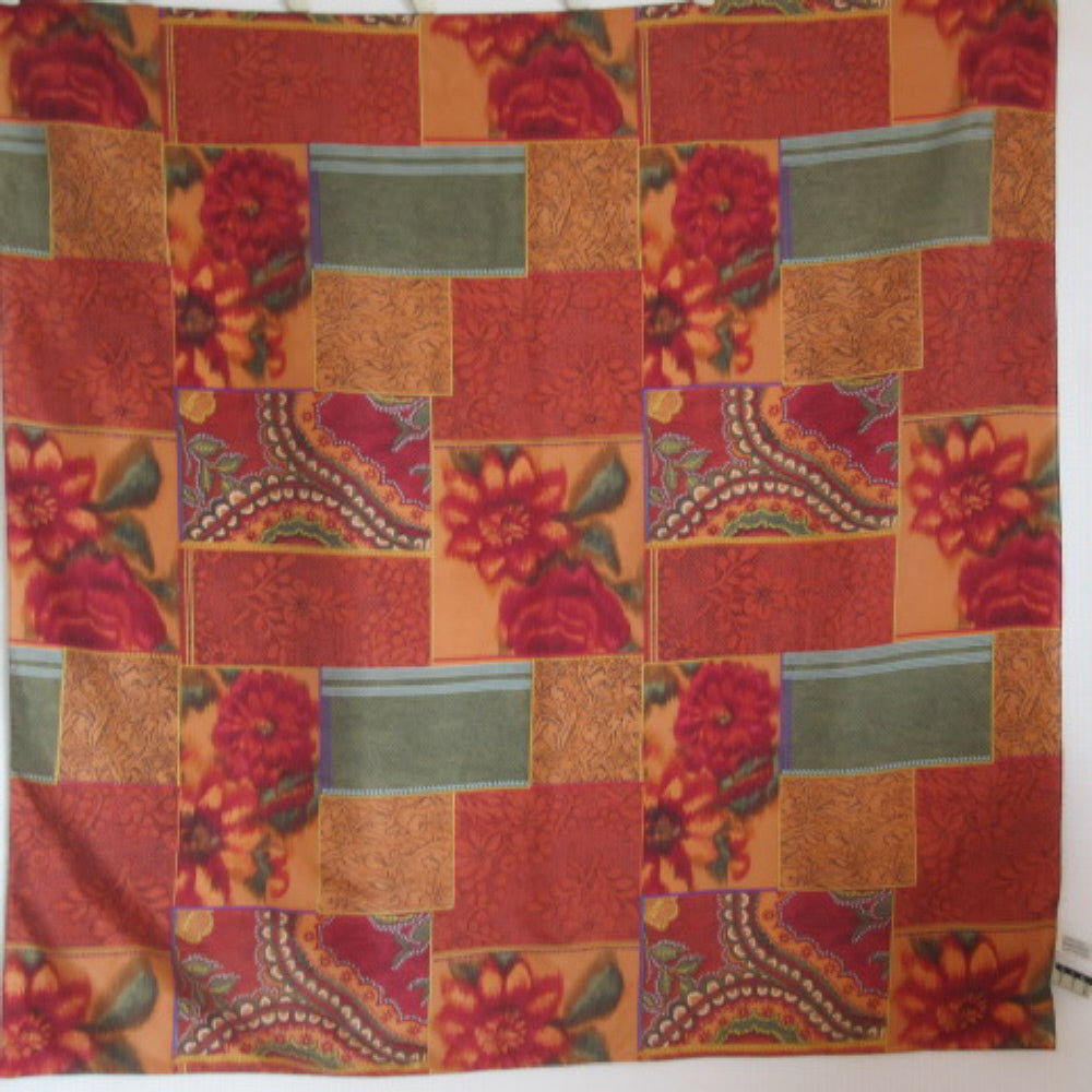 NEW YORK STUDIO Art Silk Scarf - Square - 4245