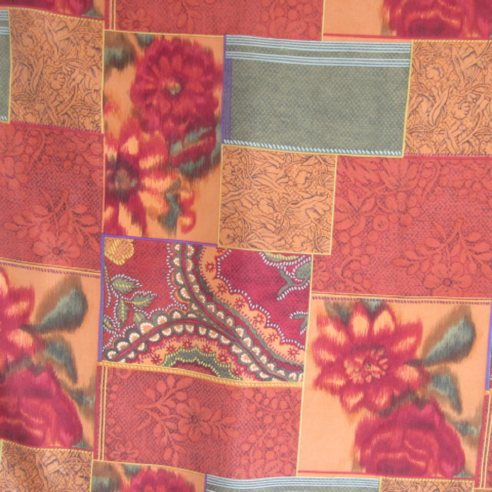 NEW YORK STUDIO Art Silk Scarf - Square - 4245
