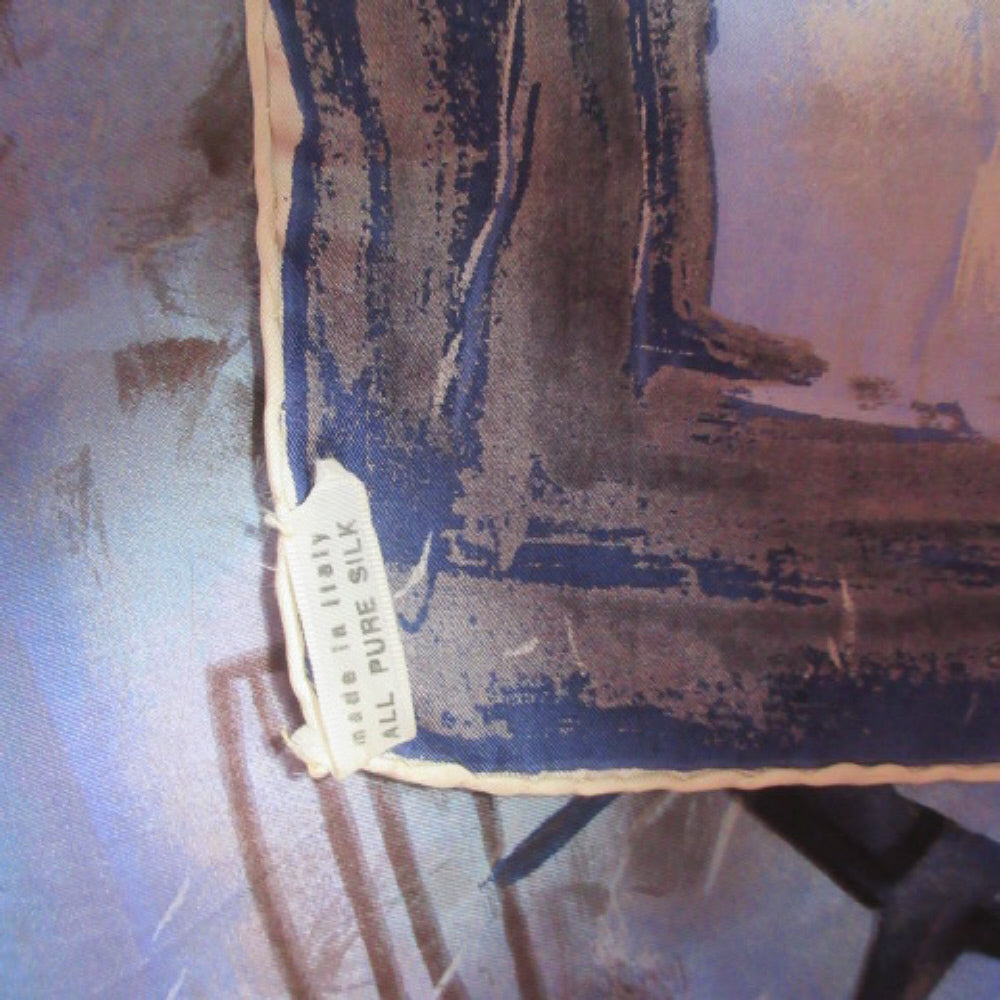 Framable ART Hieroglyphics Silk Scarf - Square - 4252