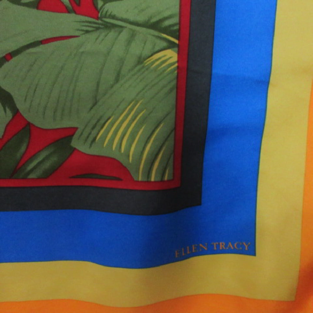 Ellen Tracy Designer Silk Scarf - Square - 4318