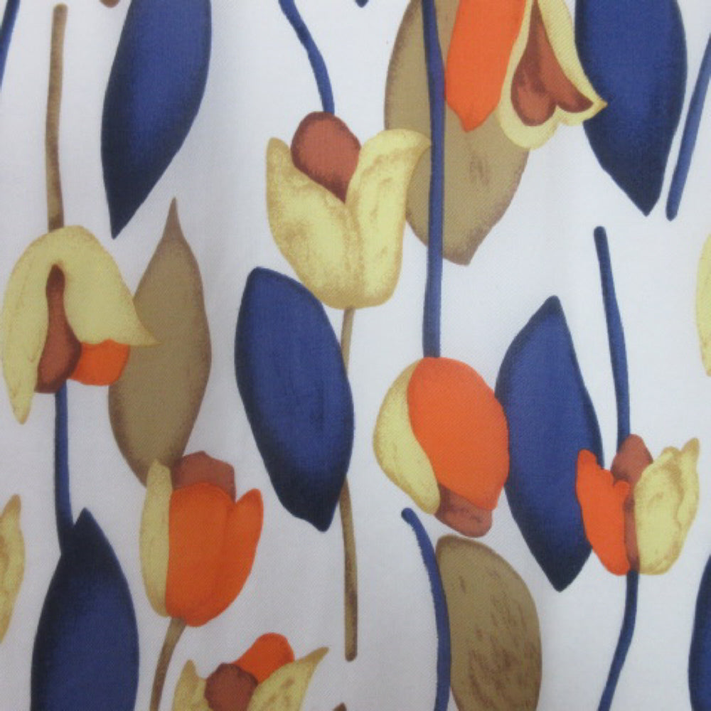 Art Floral Sigi Designer Silk Scarf - Long - 4333