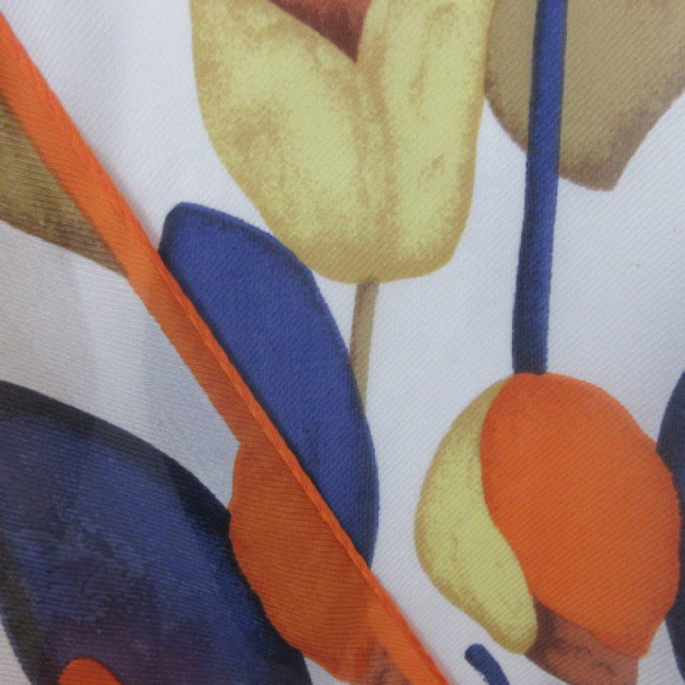 Art Floral Sigi Designer Silk Scarf - Long - 4333