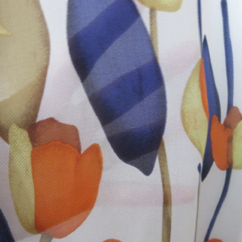 Art Floral Sigi Designer Silk Scarf - Long - 4333