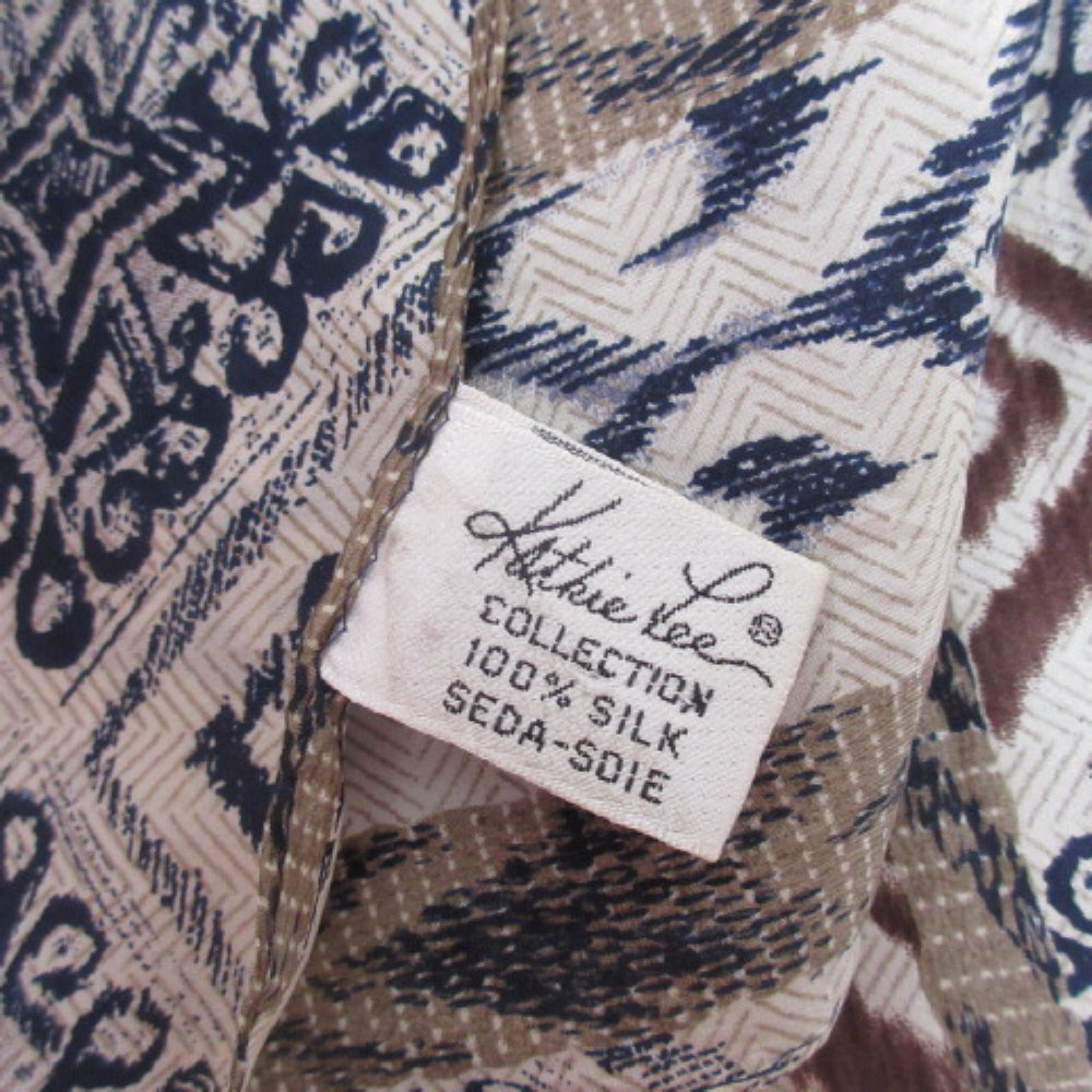 Kathie Lee Silk Scarf - Long - 4343