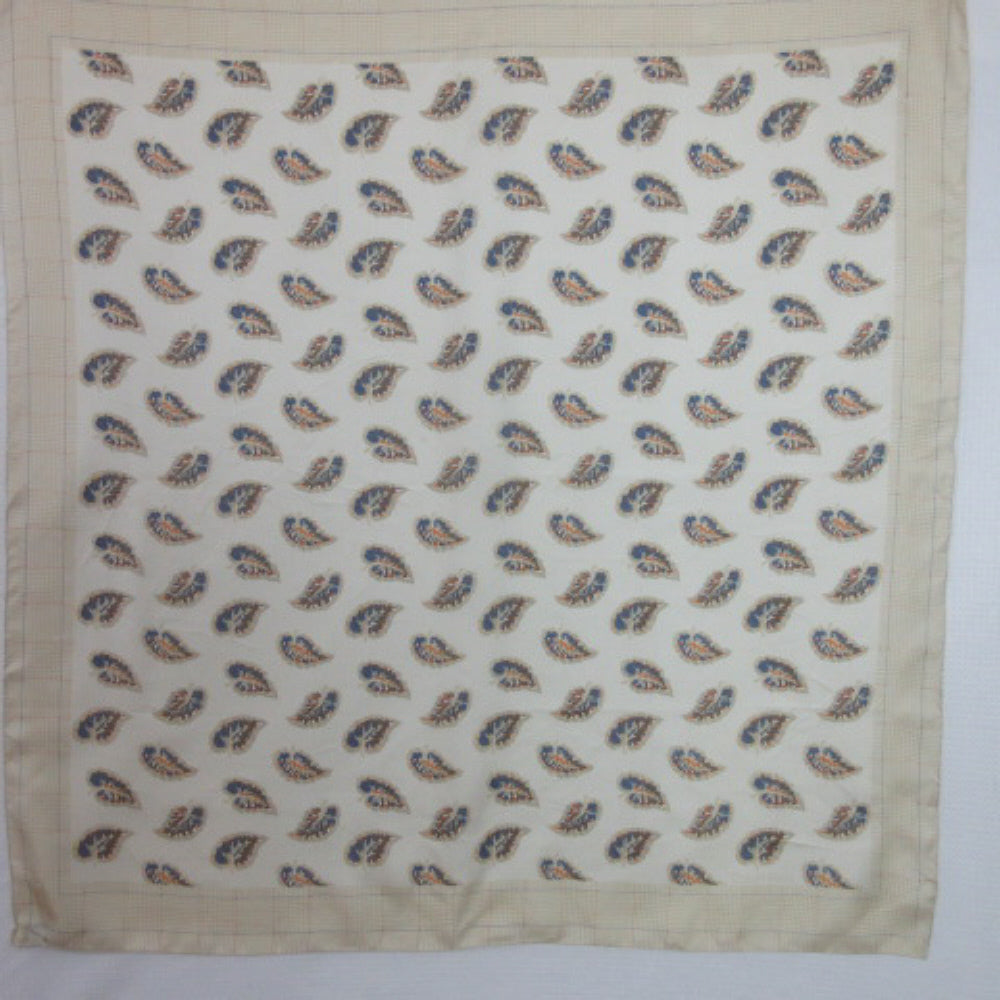 Calvin Klein Designer Silk Scarf - Square - 4371
