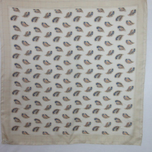 Calvin Klein Designer Silk Scarf - Square - 4371