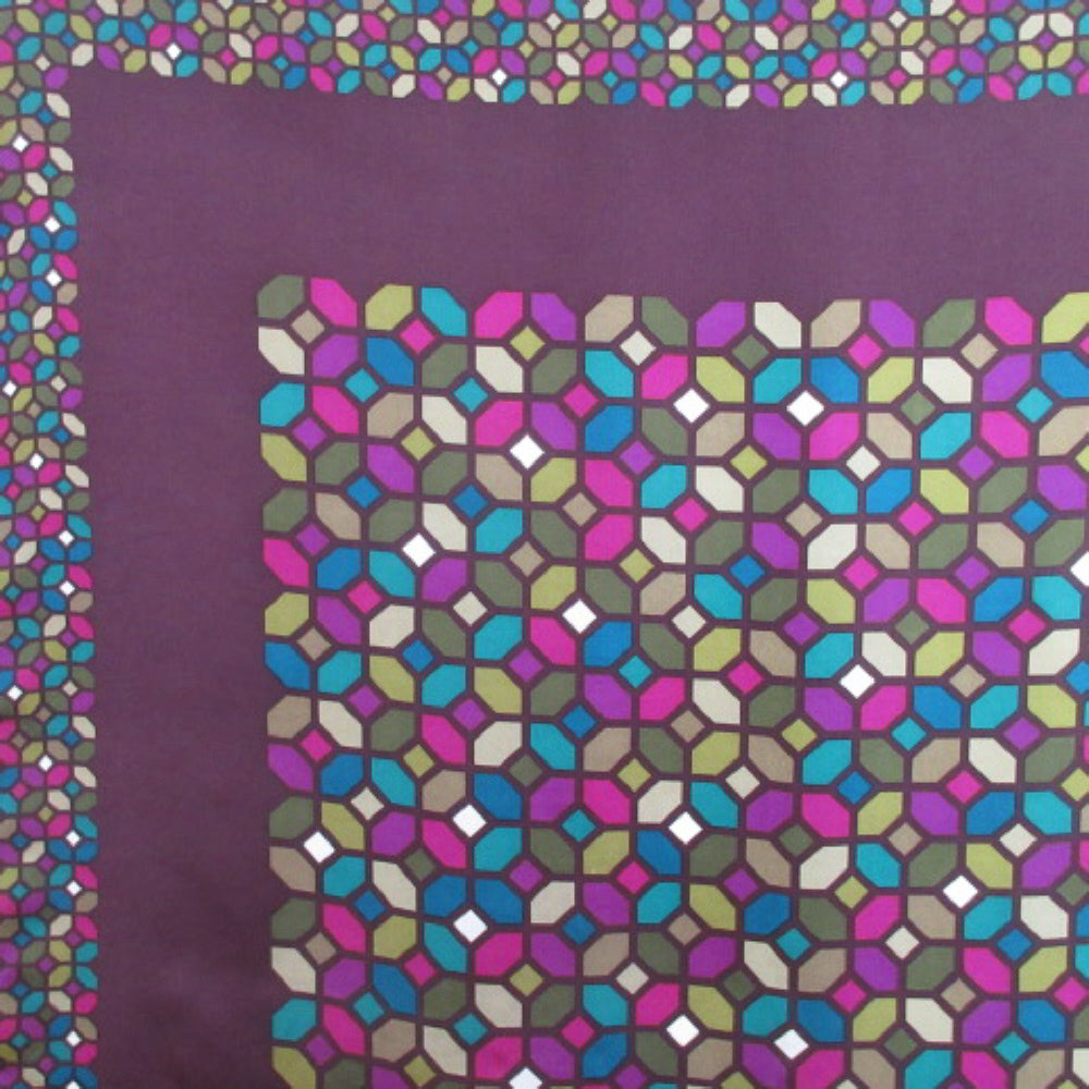 Nicole Miller Designer Silk Scarf - Square - 4390