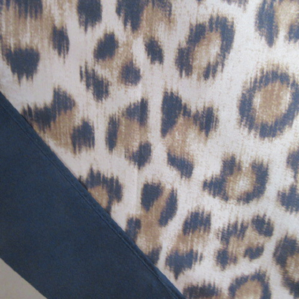 NY & CO NEW YORK COMPANY Animal Print Silk Scarf - Square - 4391