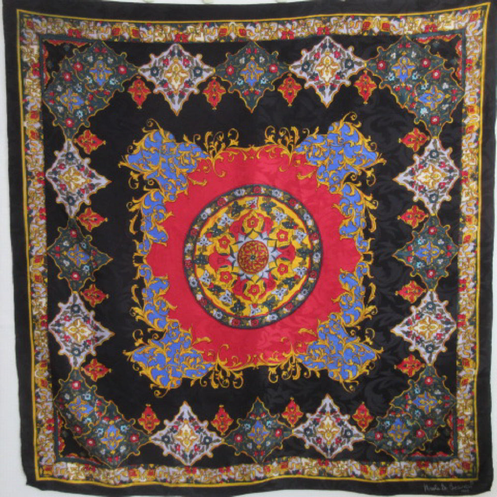 NICOLE DE BEAUVOI Silk Scarf - Square – 4392