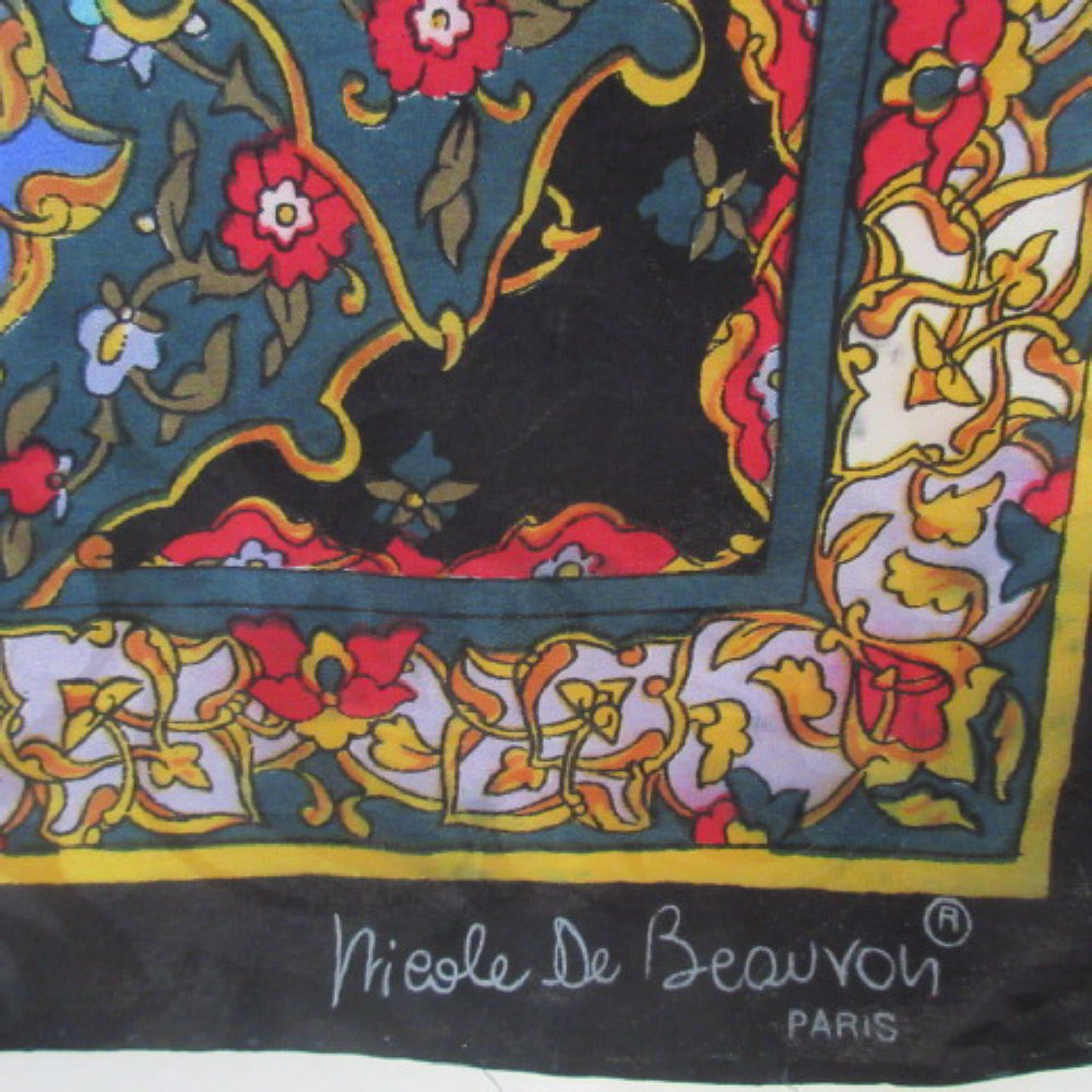 NICOLE DE BEAUVOI Silk Scarf - Square – 4392