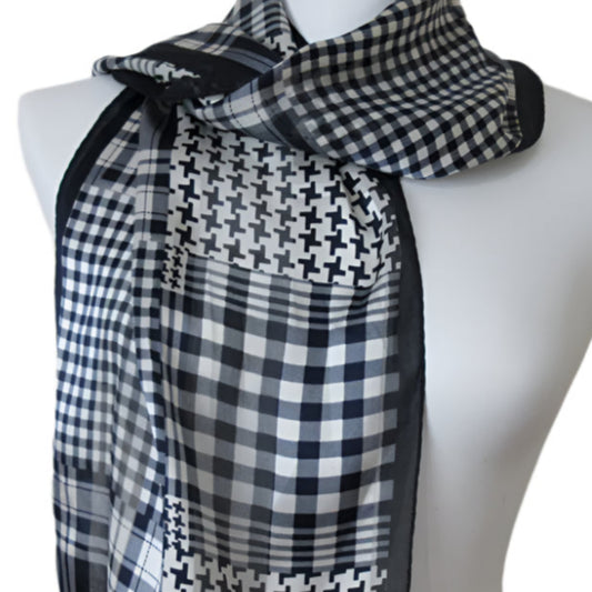 Adrienne Vittadini Silk Scarf - Long - 5458