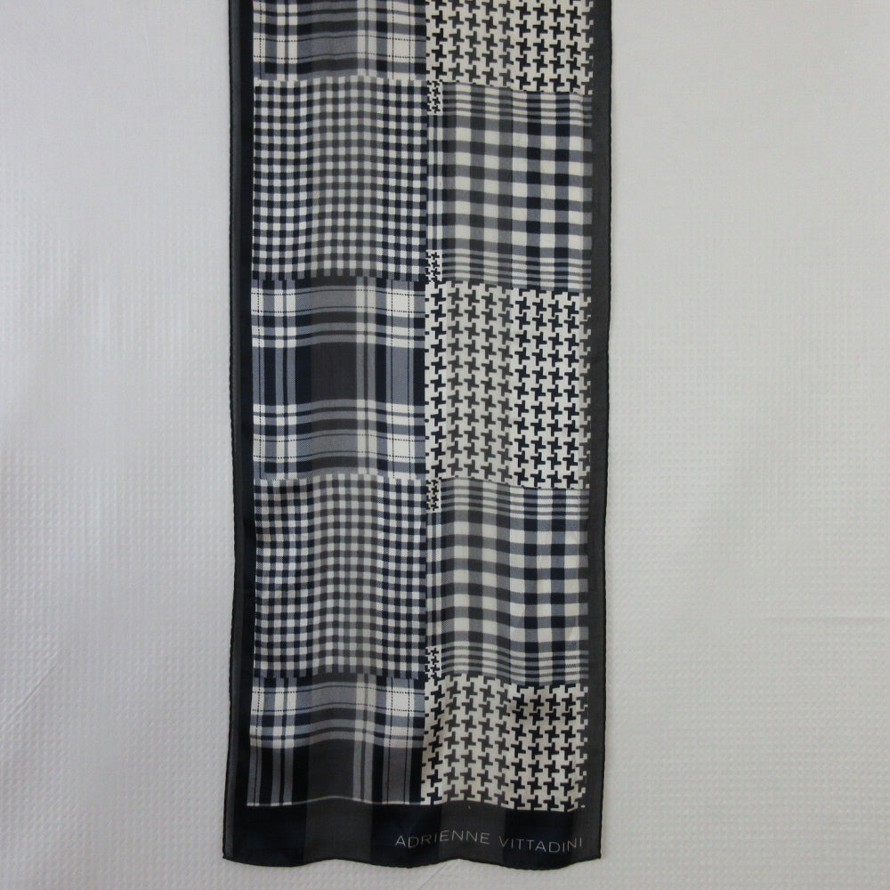 Adrienne Vittadini Silk Scarf - Long - 5458