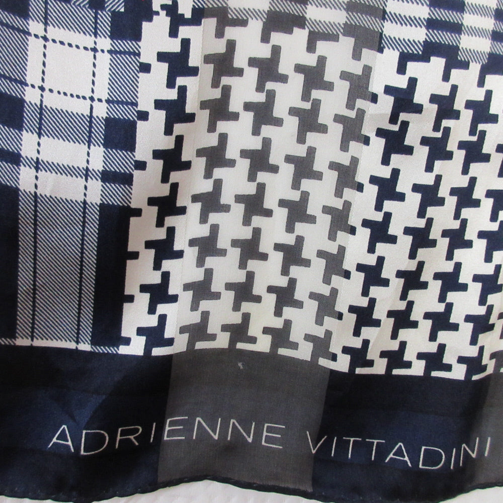 Adrienne Vittadini Silk Scarf - Long - 5458