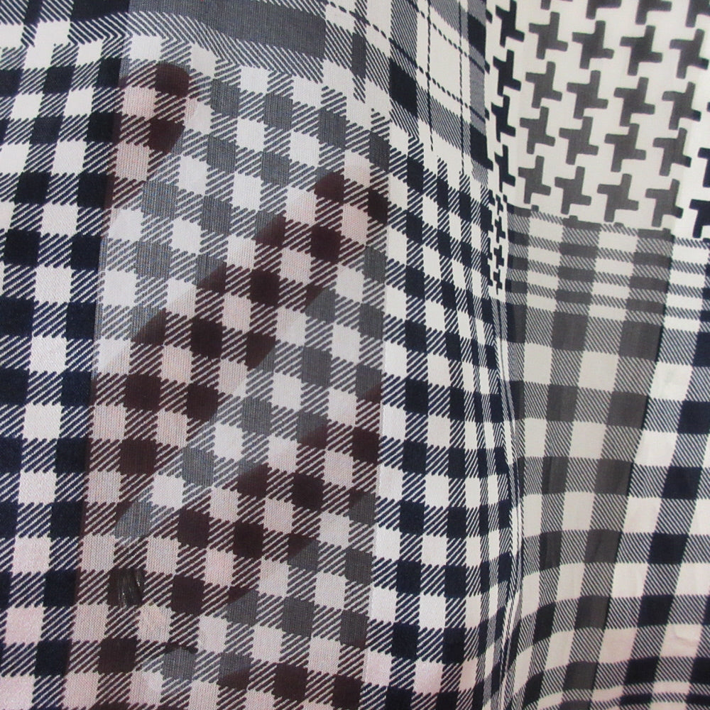 Adrienne Vittadini Silk Scarf - Long - 5458