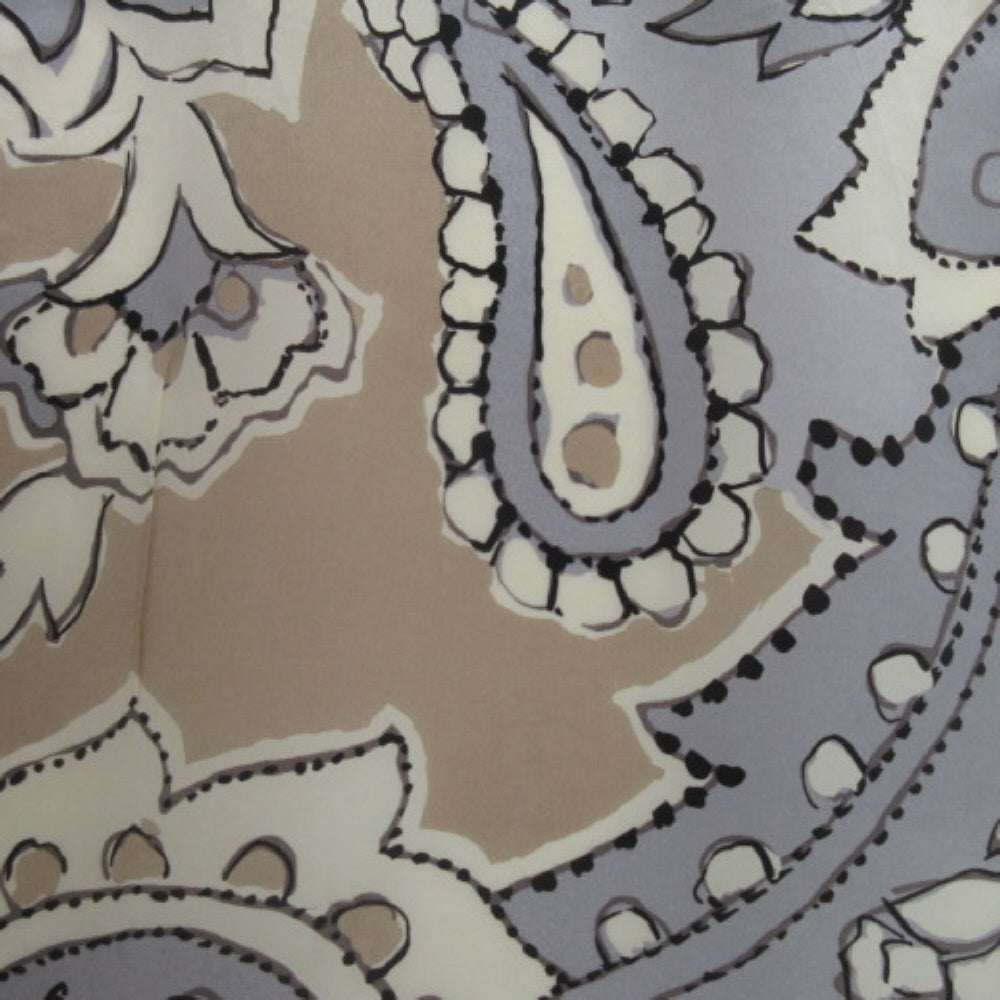 Jones New York Paisley Silk Scarf - Long – 4401
