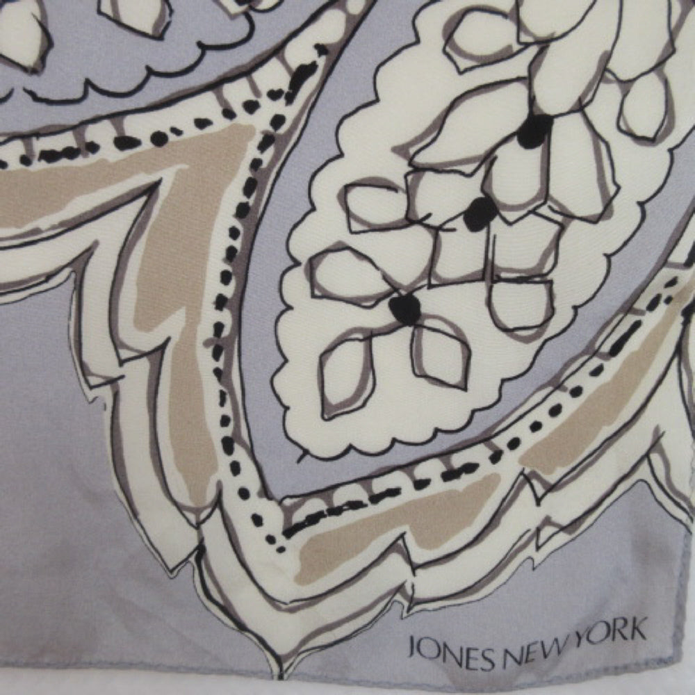Jones New York Paisley Silk Scarf - Long – 4401