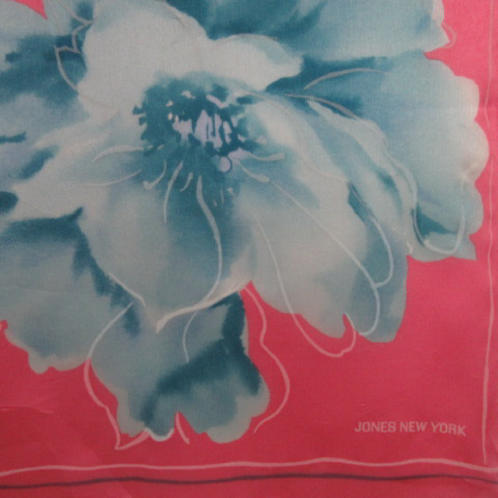 Jones New York Art Floral Silk Scarf - Long – 4406