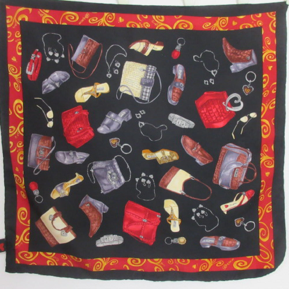 Brighton Silk Scarf - Small 21" Square – 4432