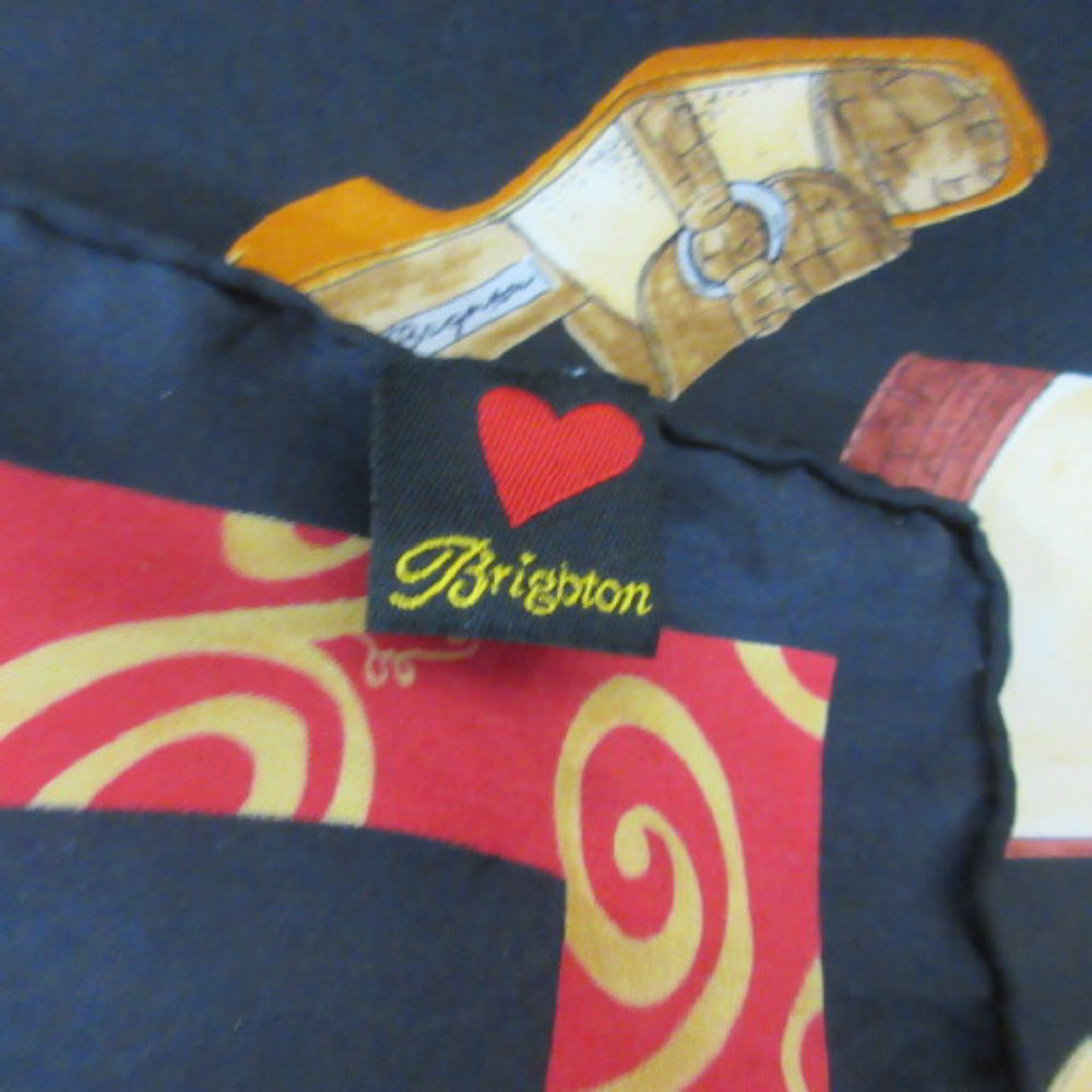 Brighton Silk Scarf - Small 21" Square – 4432