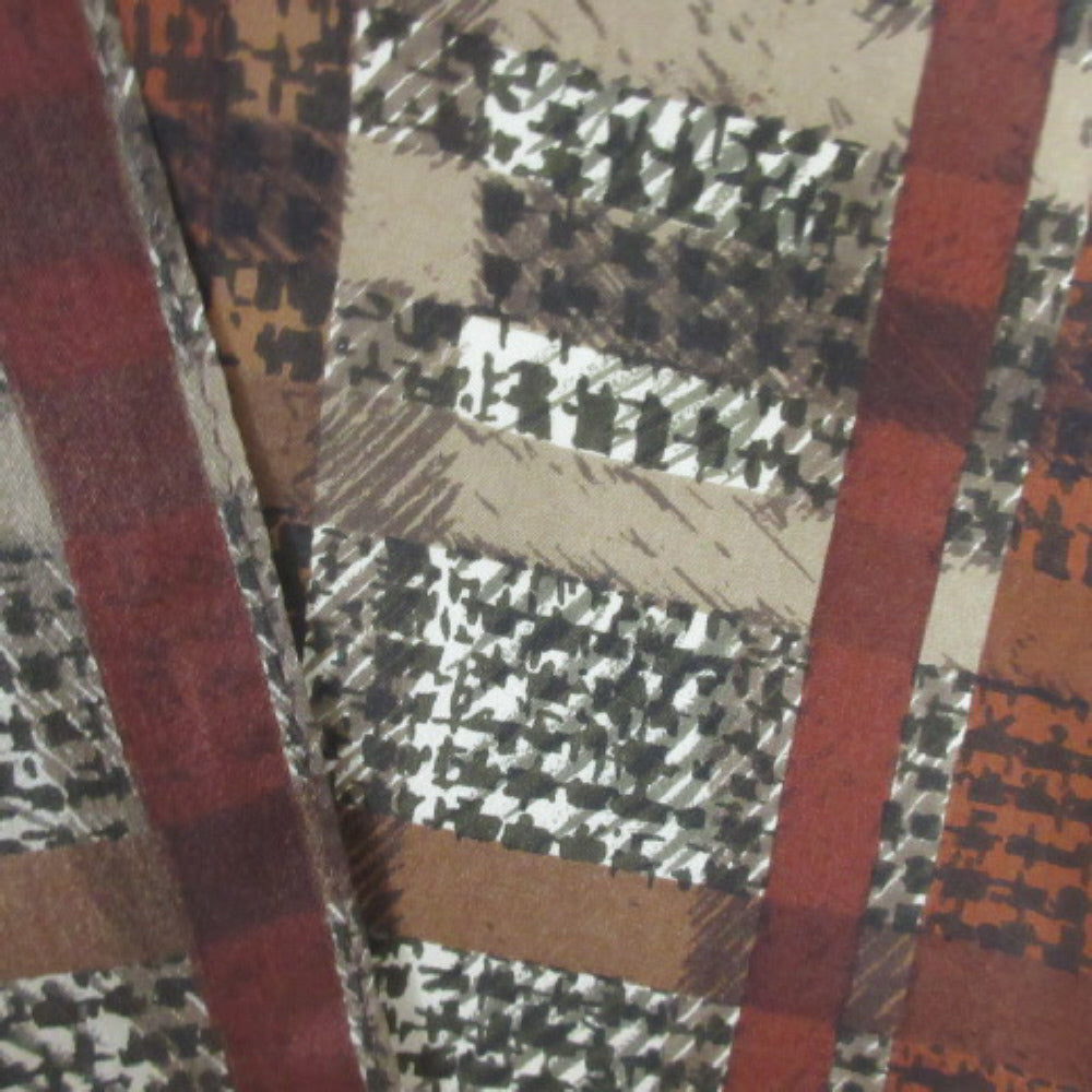 Liz Claiborne Houndstooth Silk Scarf - Long – 4453