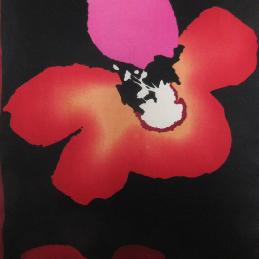 Anne Klein Floral Silk Scarf - Long - 4460