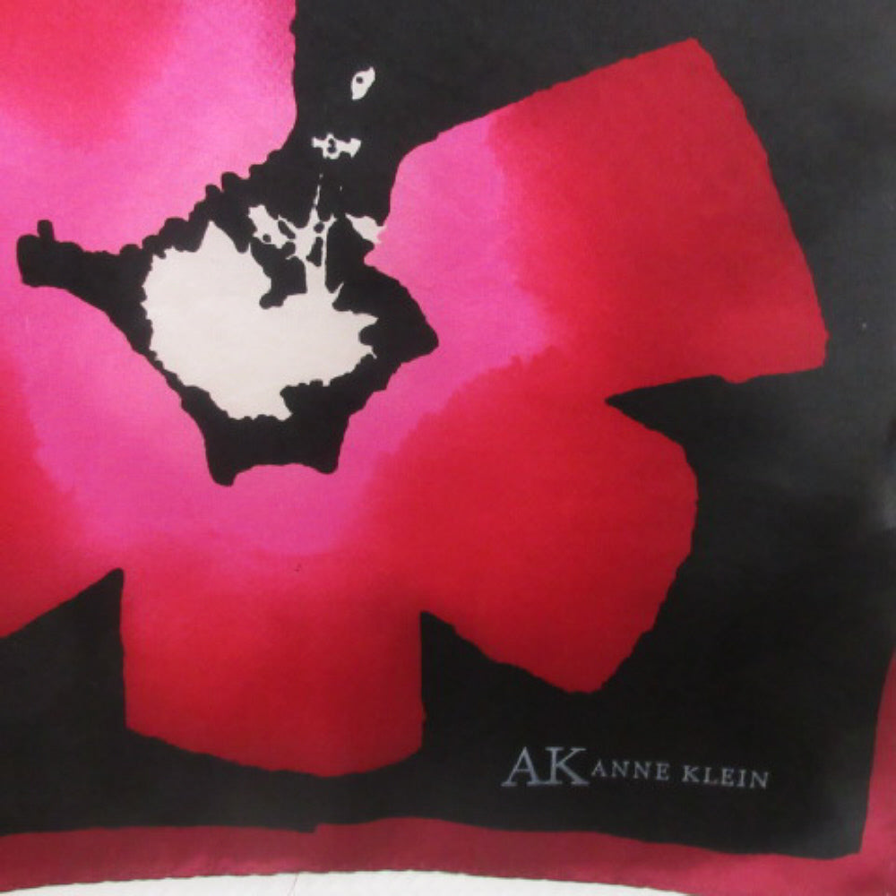Anne Klein Floral Silk Scarf - Long - 4460