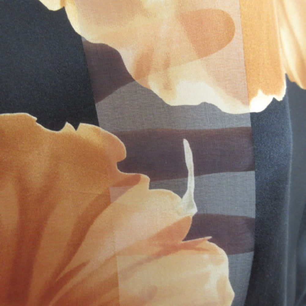 Echo Floral Silk Scarf - Long – 4468