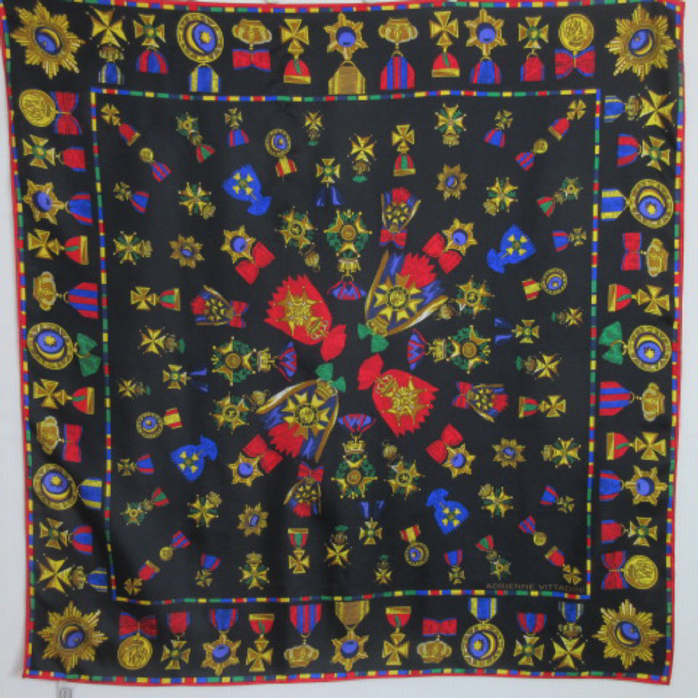 Adrienne Vittadini Silk Scarf - Square - 4491
