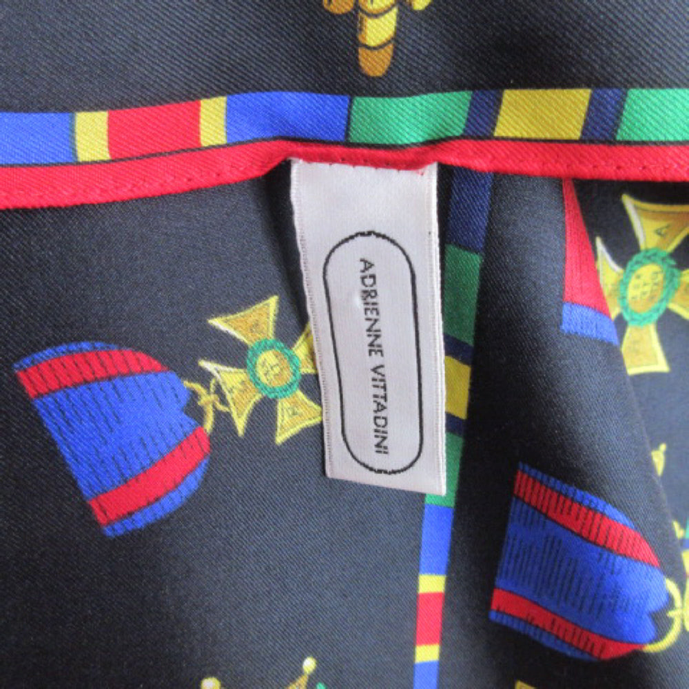 Adrienne Vittadini Silk Scarf - Square - 4491